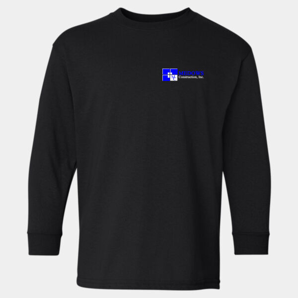 Youth Medows Construction Long Sleeve Thumbnail