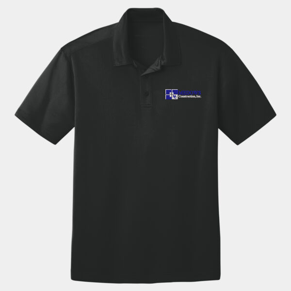 Medows Construction Tall Silk Polo Thumbnail